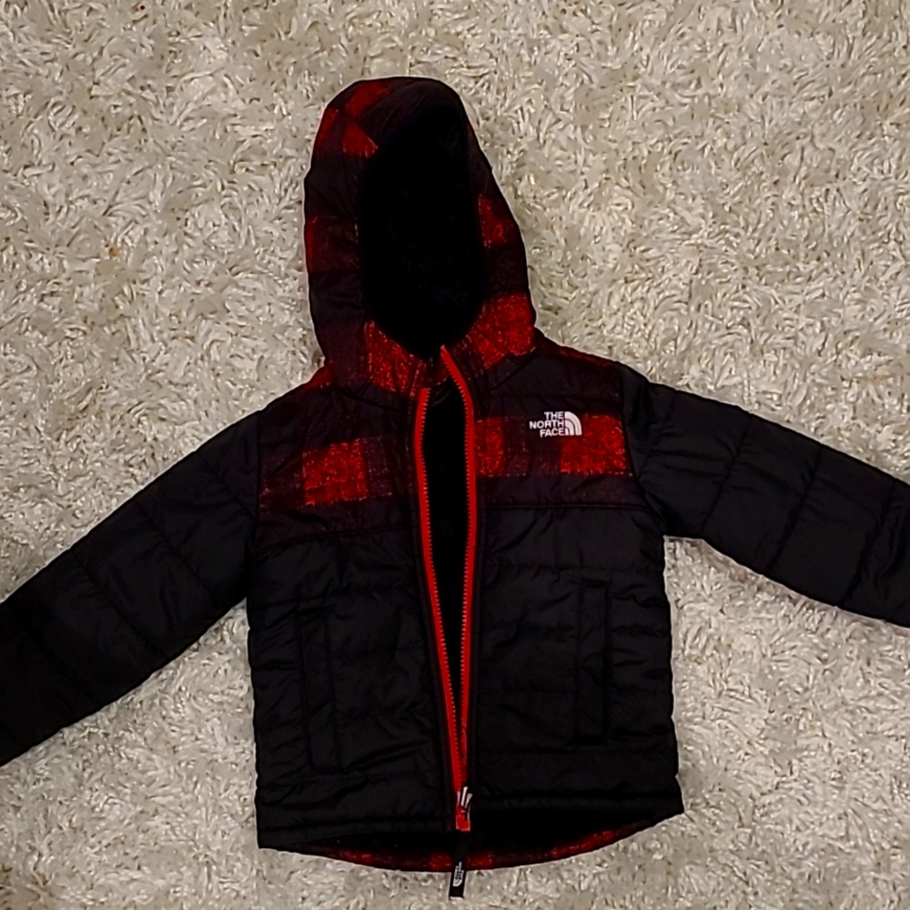 Toddler Northface reversible puffer coat